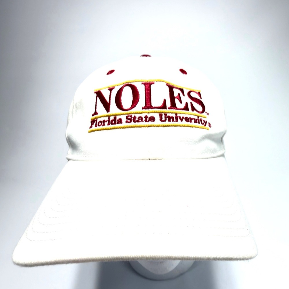 Florida State Seminoles Noles Vintage Snapback Hat White The Game NCAA Cap